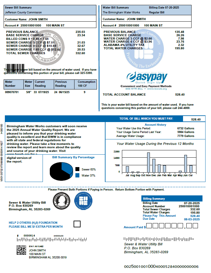  Minol USA business utility bill 